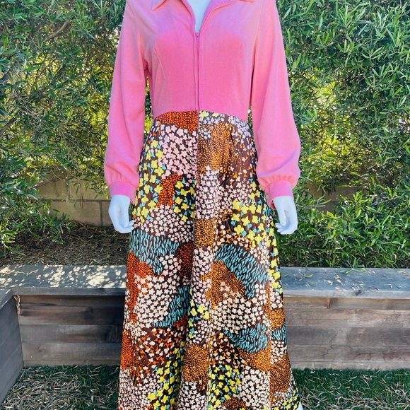 Evelyn Pearson Loungeware Zip Up Housedress - Picture 2 of 12